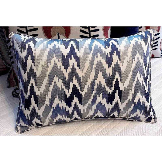 Kravet Couture Chevron Accent Pillow