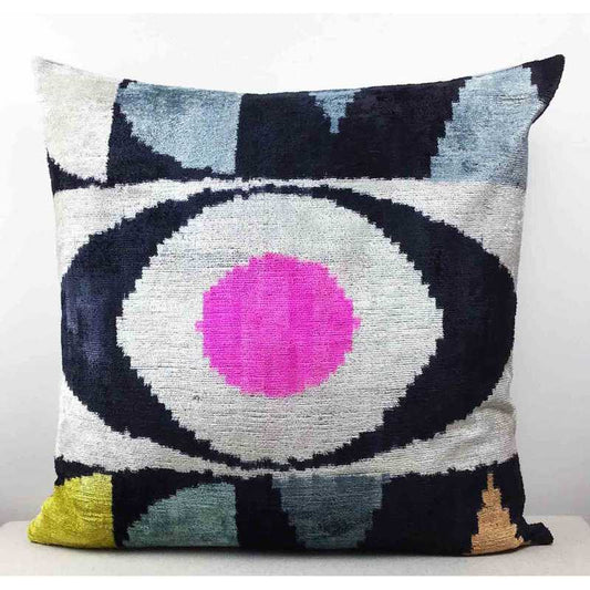 Abstract Silk Pillow