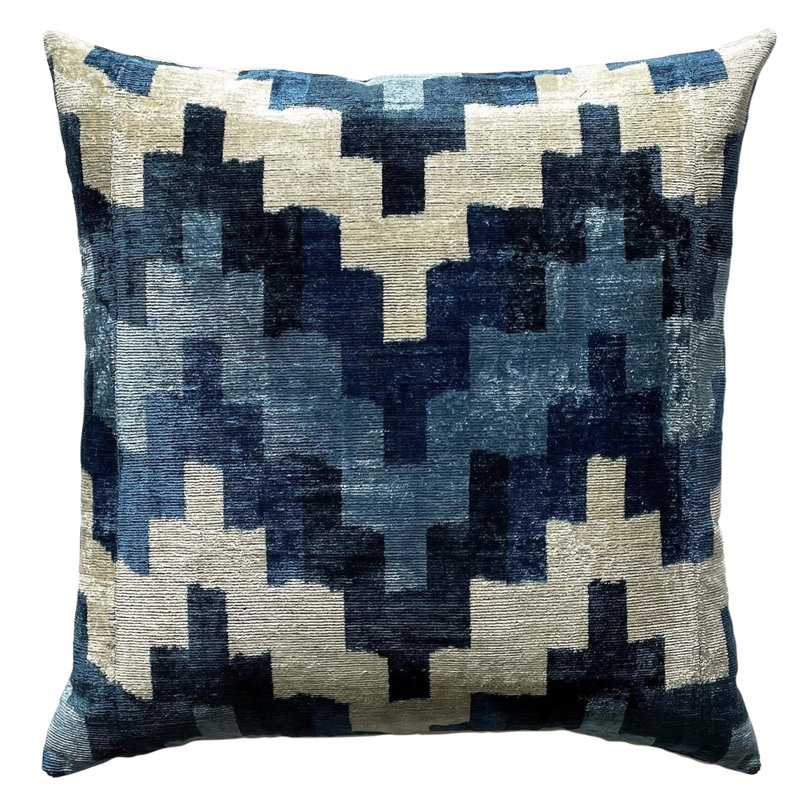 Chevron Feather Throw Pillow