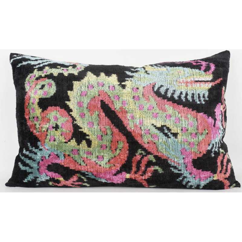 Dragon Silk Velvet Accent Pillow