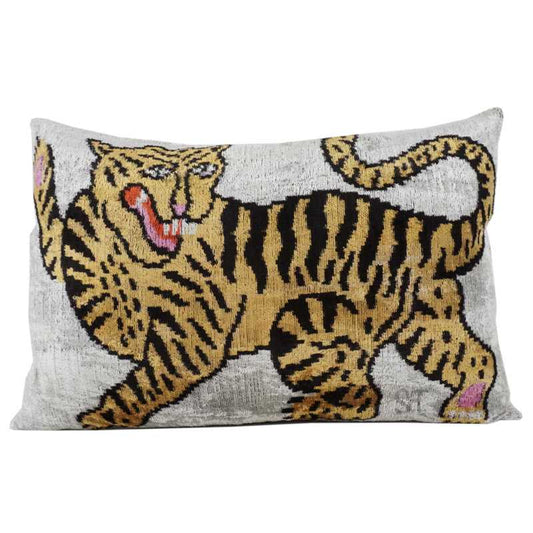 Animale Silk Velvet Accent Pillow