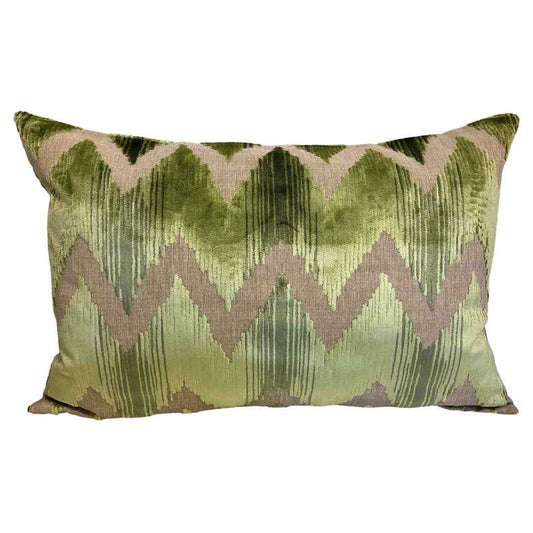 Lee Jofa Chevron Velvet Throw Pillow