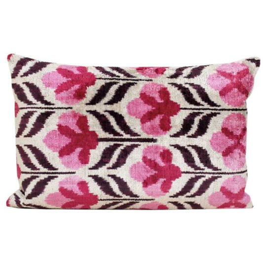 Silk Velvet Accent Pillow