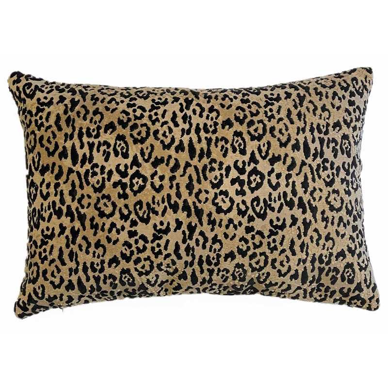 Animale Gross Point  / Epingle Velvet Throw Pillow