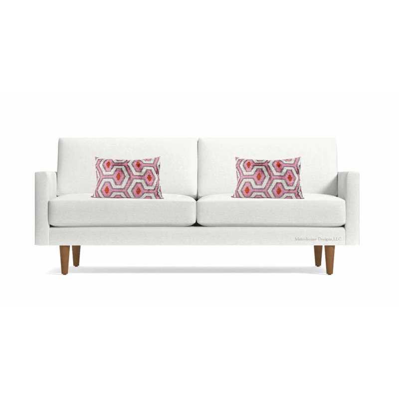 Ikat Velvet Throw Pillow (Set of 2)