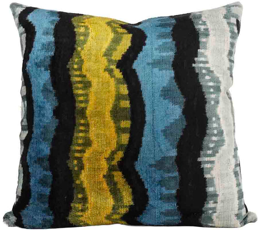 Silk Velvet Accent Pillow