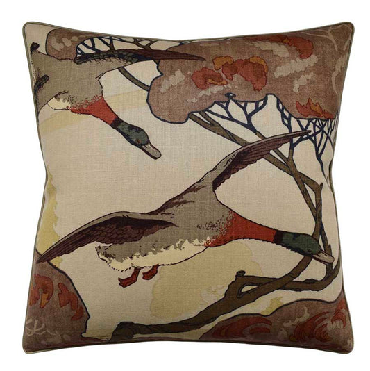 Walnut Wash Animal Print Accent Pillow