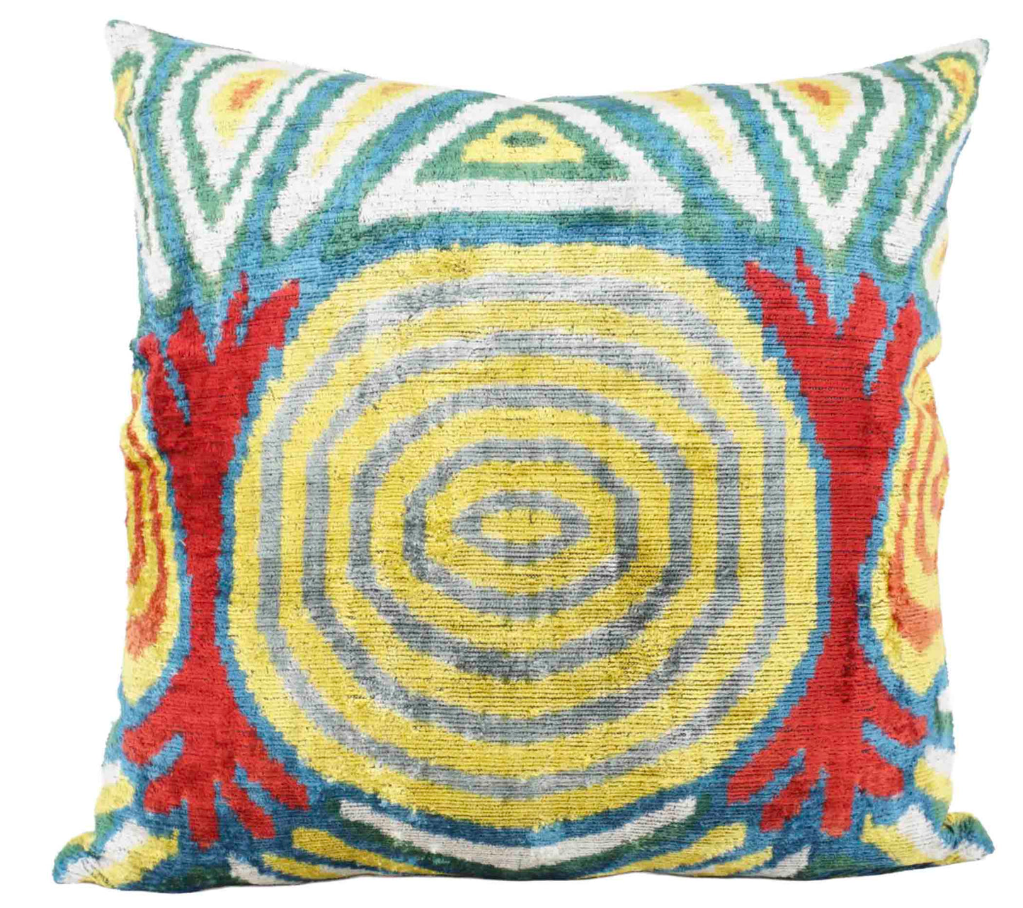 Silk Velvet Accent Pillow